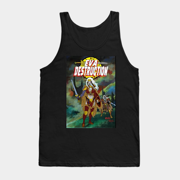 Eva Destruction 2 Tank Top by Blue Moon Comics Group